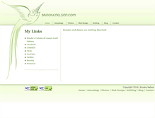 Tablet Screenshot of brookenelson.com